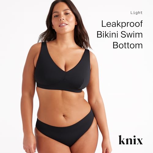 KNIX Leakproof Bikini Period Swim Bottom - Period Swimwear for Women - UPF 50+, Machine Washable2