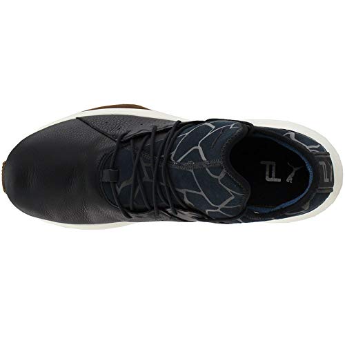 PUMA Mens Evo Cat II Leather Padded Insole Sneakers Black 10.5 Medium (D)