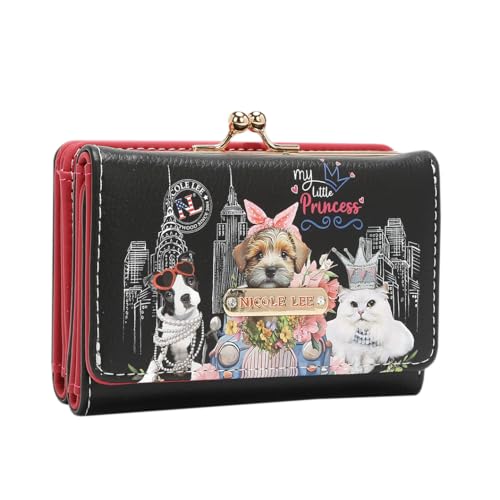 Nicole Lee Trifold Wallet, 15 Card Slots (FAMILY YEARBOOK)