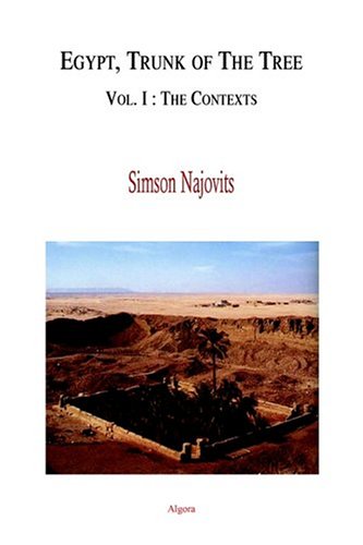 Buy Egypt, Trunk of the Tree: The Contexts: v. I — BookShops.in
