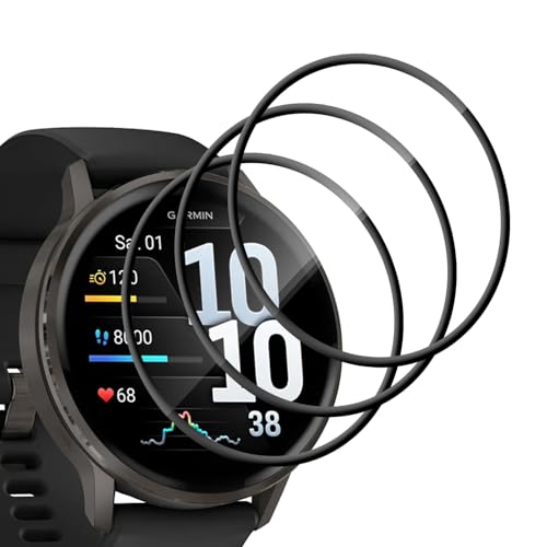 Amazon.co.jp: 【3枚セット】For Garmin Venu 4 45mm フィルム PMMA