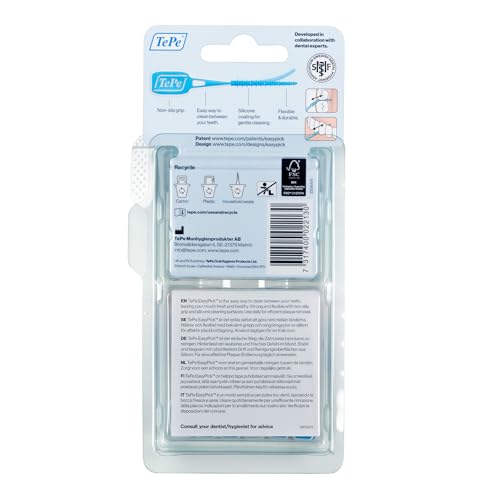 TePe EasyPick Dental Stick M/L / 1 x 60 Stück / Für eine einfache, tägliche Anwendung zwischendurch und unterwegs
