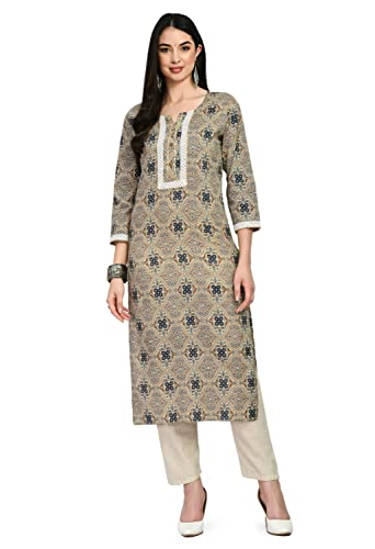 AnjuShree Choice Women Indian Kurtis for women | ORDER 1 SIZE BIGGER