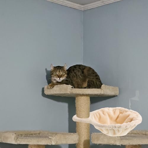Hamac pour chat suspendu lit de sieste douillet pour arbre à chat - 8