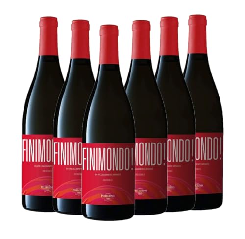 PELLEGRINO 1880 FINIMONDO! ROSSO SIZILIEN ROTWEIN TROCKEN [ 6 Flaschen x 750mℓ ] (NV)