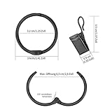 Zoom IMG-1 42 pz anelli per tende Zoom IMG-1 42 pz anelli per tende