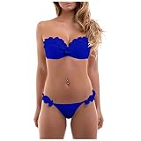 Top Midi Top Rétro Coupe D Bikini Bikini À Carreaux Jaunes Concours Gorgeous Bikini Sites De Bikini KINNI Bikini Tissu Bikini Coupe Culottes pour Femmes Bébé 12 Mois Bikini avec (Blue, S)
