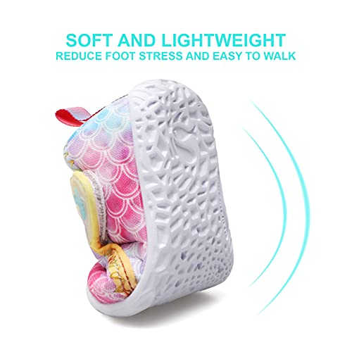 Image of FEETCITY Baby Boys Girls Water Sport Shoes Barefoot Kids Aqua Socks Quick-Dry Beach Swim Pool Shoes
