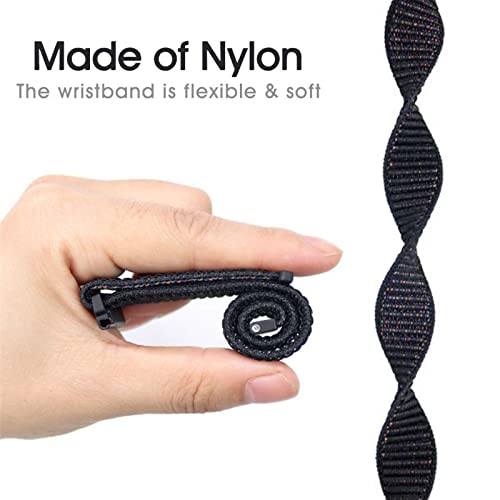 Sport Loop Band Compatible with Apple Watch Band 49mm 46mm 45mm 44mm 42mm 41mm 40mm 38mm Men Women, Braided Stretchy Nylon Loop Bands for iWatch Ultra 2 1 Series 10 9 8 7 SE 6 5 4 3 2 1 - Image 4