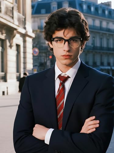 Image of VISOONE Light Weight TR90 Blue Light Blocking Glasses Frame Vision Protector Men Women ELBERT