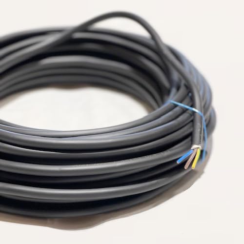 Starkstromkabel Elektrokabel Erdkabel NYY-J 3 * 1,5mm Erdleitung Kabel 25m Ring