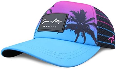 Grace Folly Foam Beach Trucker Hat for Women and Men for Summer