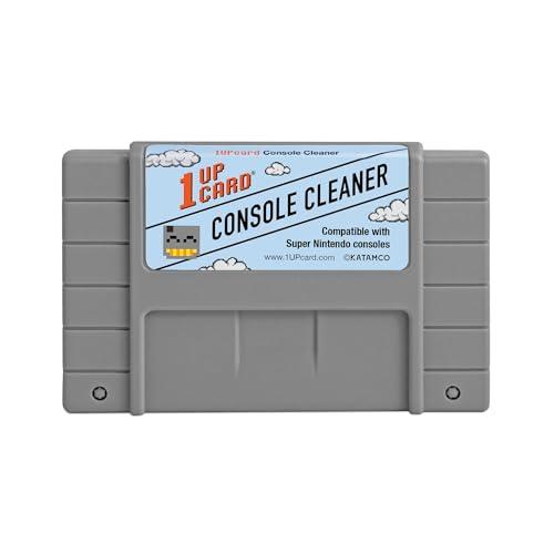 Video Game Console Cleaner Compatible With Super Nintendo (SNES) by 1UPCard
