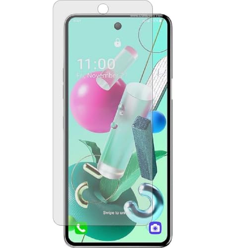 Image of EmBed Matte Fiber Display Guard for LG K92 5G - Unbreakable, Ultra-Thin, Lightweight Matte Finish Screen Protector with Easy Installation Kit