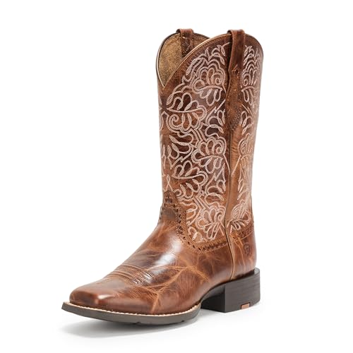 Bottes western Remuda ARIAT à bout carré et semelle confort