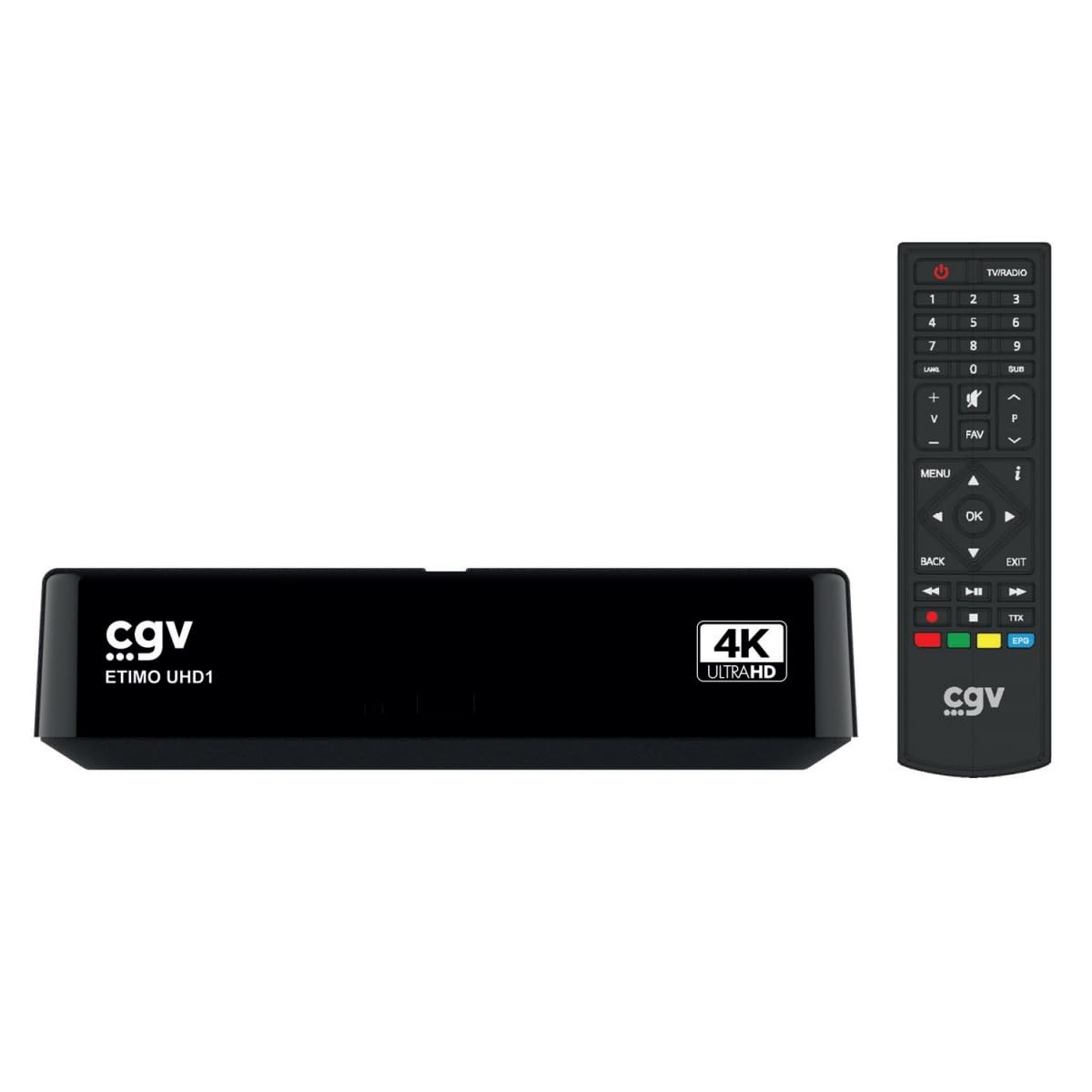 CGV Receptor TNT UHD DVBT2 ETIMOUHD1 – Grabador y Reproductor Multimedia de Alta definición – Rendimiento óptimo