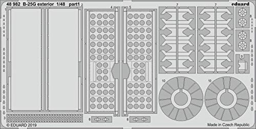 Kit de gravure photo Eduard EDP48982 pour maquette d'avion à l'échelle 1/48