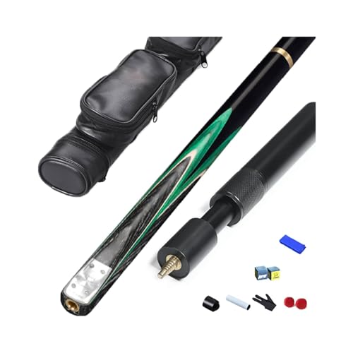 Taco de billar Pool Cue con estuche 3/4 145 cm miniatura 1
