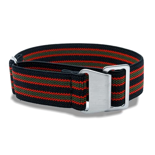 Image of WAMD Elastic Parachute Style Watch Straps /Bands - 20mm and 22mm Elastic Watch Straps - Multicolour Options