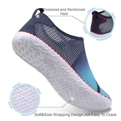 Image of Spesoul Womens and Mens Water Shoes Breathable Quick Dry Soft Barefoot Aqua Socks for Hiking Swim Beach Surf Yoga Sport