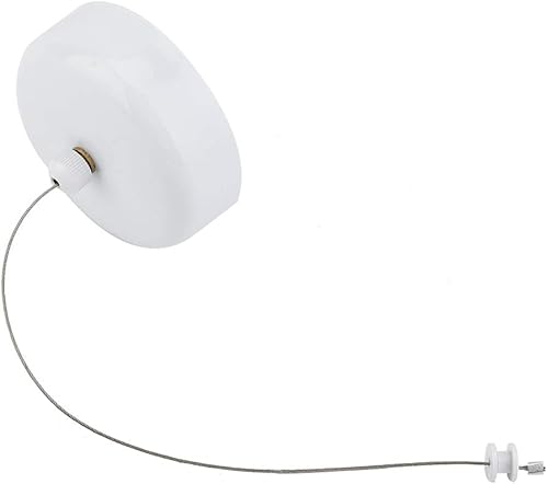 Tendedero retráctil de acero inoxidable 304 Telescópico montado en la pared Tendedero retráctil extensible hasta 9.2 ft para interior y exterior sin