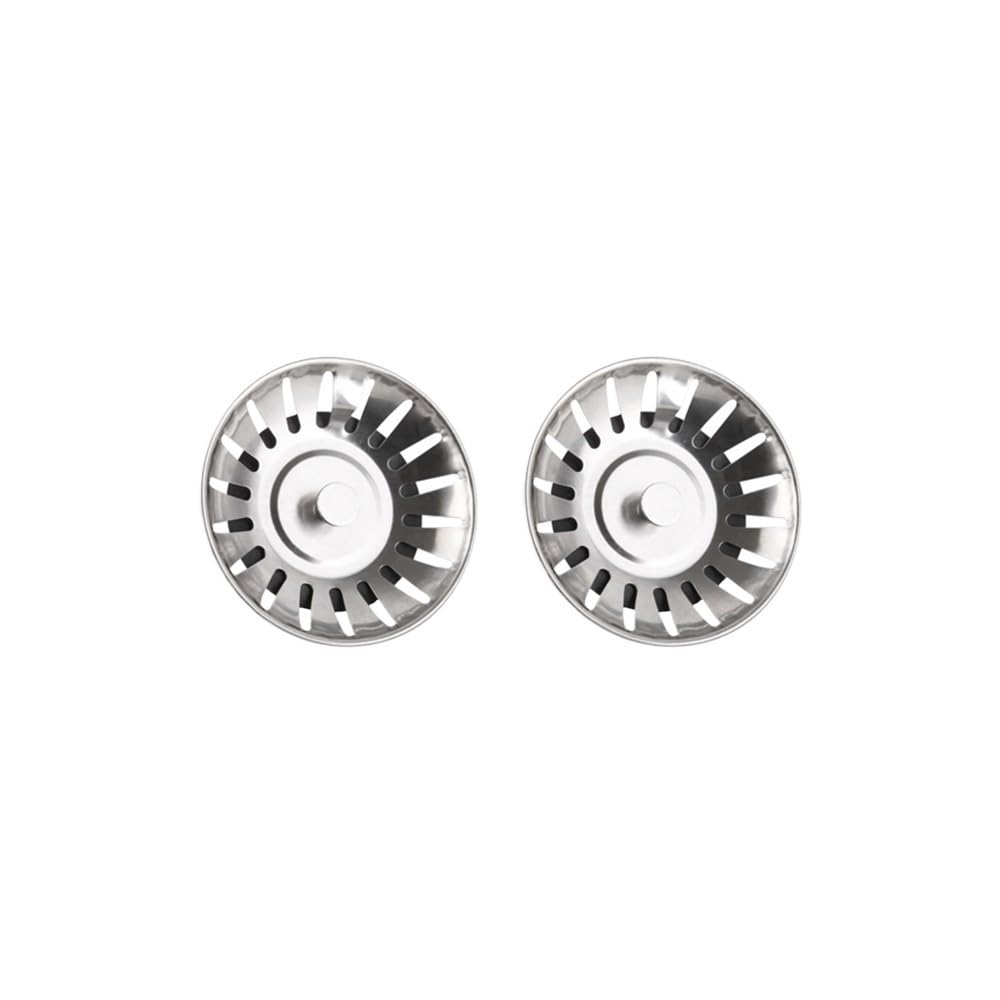 2pcs Kitchen Sink Strainer Stopper Waste Plug Filter Filtre Floor Drain Tools