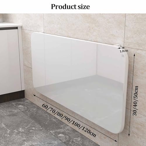 Table pliante murale durable avec supports de qualité supérieure - 3