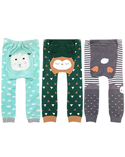 Image of Wrapables® Baby & Toddler Fun for All Leggings (Set of 3)
