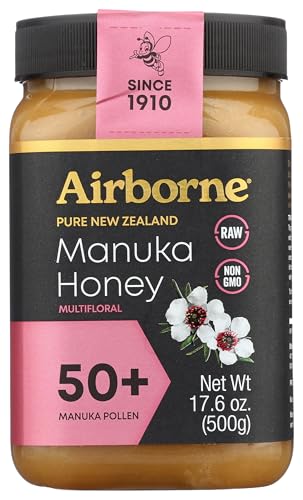 Airborne (New Zealand) Manuka Honey 50+ 500g / 1.1lbs
