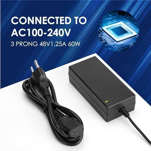 Fuente de alimentación PoE 48V 1.25A 60W compatible Swann miniatura 4