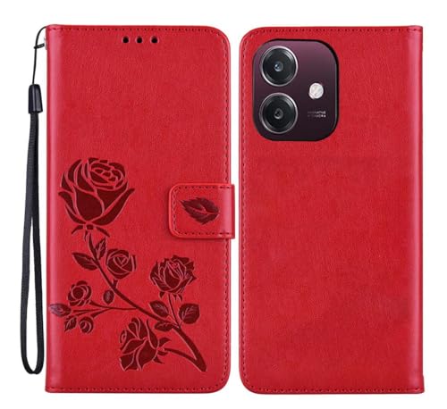 Custodia per Oppo A40 4G A40m Oppo A60 5G - Pelle sintetica di alta qualità interno silicone cover a portafoglio chiusura magnetica stile libro con porta carte e cavalletto pieghevole