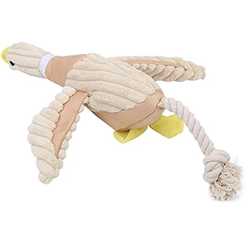 Robustes Hundespielzeug Quietschende Ente Haustier beißen Spielzeug Plüschspielzeug Quietschspielzeug Kauspielzeug Hund Katze Spielen Interaktives Spielzeug Cover