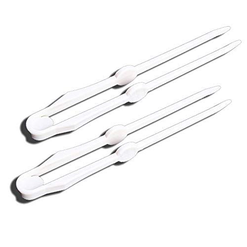 2PACK Chip Tongs Clip for Home Restaurant Bakery Kitchen Bread Snack Potato Salad Food (2-PACK)
