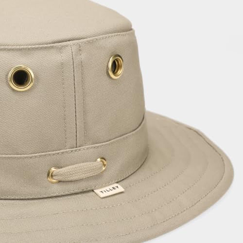 Image of Tilley T5 Unisex Cotton Duck Hat (Khaki, 7 1 /4)