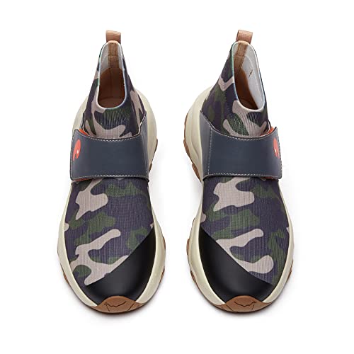 UIN Women's Walking Travel Shoes Slip On Outdoor Non-Slip Lightweight Comfort Hiking Sneaker Cazorla4