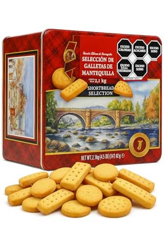 Premium Shortbread Cookie Gift Tin – Butter Shortbread Fingers &