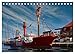 Feuerschiff Elbe 1 - In der Hansestadt Wismar (Desk Calendar 2026 DIN A5 Landscape), CALVENDO Monthly Calendar: The Legendary Fire Ship of Storms