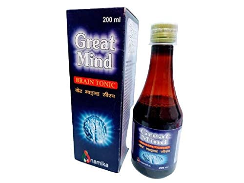 GREAT MIND (Ayurvedic Brain Tonic Boost For Brain & Memory Wellness - 200 ML)