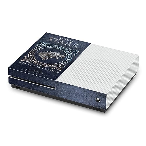 Autocollant Xbox One S Game of Thrones Stark aux graphismes officiels HBO