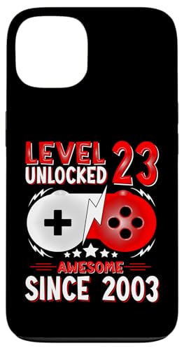 Level 23 Unlocked Birthday 23 Years Old Gifts 23rd Birthday �X�}�z�P�[�X iPhone 13 �p