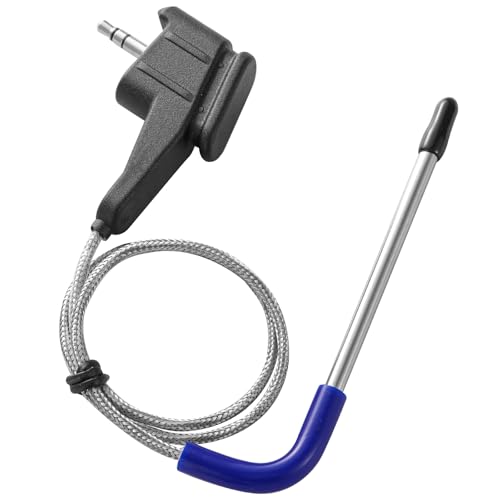 Smart Thermometer Probe Compatible with Ninja DZ550 DZ550C, 6-in-1 Smart XL 2-Basket Air Fryer, Temperature Meat Probe Replacement for Ninja Indoor Grill with Air Fry