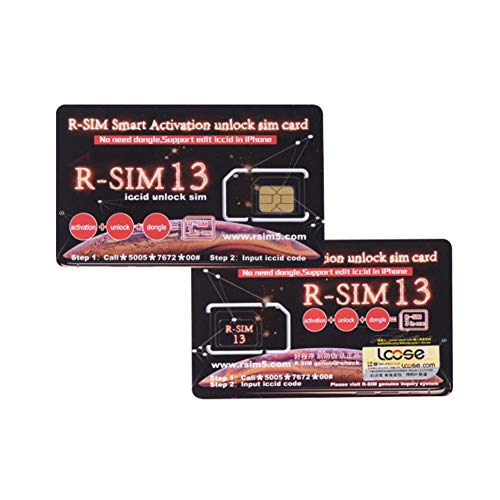 SUHAPPY RSIM 13 2018 R-SIM ICCID Nano Unlock Card