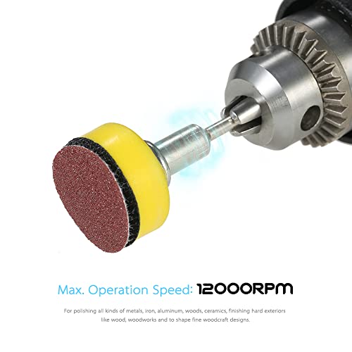 100 peças 25mm 1 Lixa Disco 100-3000 Grit Paper