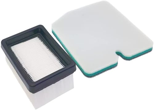 Miniatura 3 de Paquete de 2 filtros de aire 442165-6 con prefiltro 195945-6 Reemplazar Makita 442165-6 4421656 1959456 195945-6 605-075 compatible con sierra