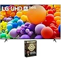 LG 55UT7570PUB 55-Inch UT75 Series LED Smart TV 4K (2024) Bundle with Deco Gear 2X 4K HDMI 2.0 Cable w/Copper Conductors & CPS Exclusive 26 Month Protection Pack (BEACH-CPS-261000)