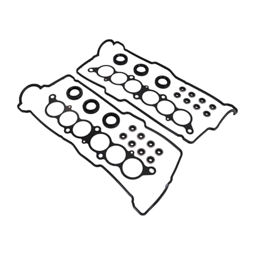Image of VS50422R Engine Cylinder Valve Cover Gasket Kit Fits for Toyota 3.4L V6 5VZ-FE Engine Compatible with 1996-2002 4Runner 1995-1998 T100 1995-2004 Tacoma 2000-2004 Tundra Replace VC203 MS 95899