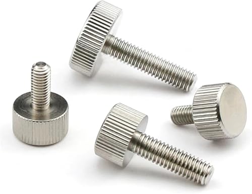 Vis moletées de réglage fixation M3 M4 pour composant manuel