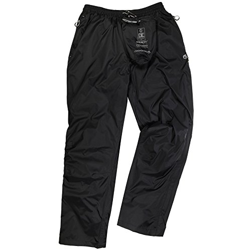 Craghoppers ASCENT Mens Waterproof Over-Trousers - BLACK - XL - Regular