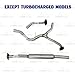 Northeastern Exhaust Resonator Y-Pipe Compatible for 2006-2009 Subaru Legacy 2.5L, Stainless Steel, Free Gaskets, Spring Bolt Kit, and Clamps Included, Automotive Replacement Part
