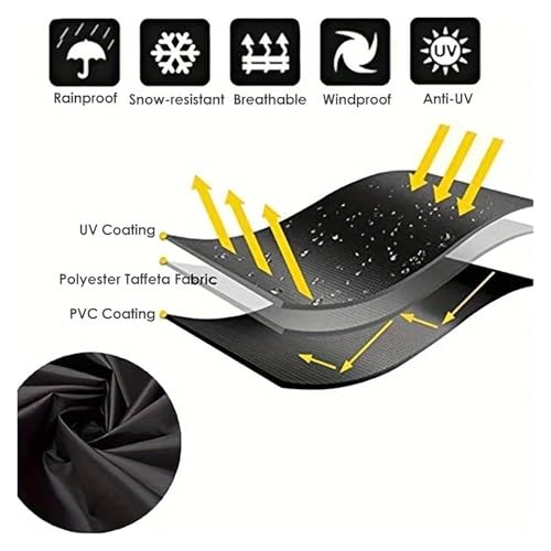Funda para hamaca de jardin de 73 pulgadas perfecta para terrazas exteriores 5